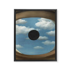 The False Mirror by René Magritte Framed Canvas Print Gallery Image 6