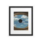 The False Mirror by René Magritte Framed Art Print Gallery Image 5