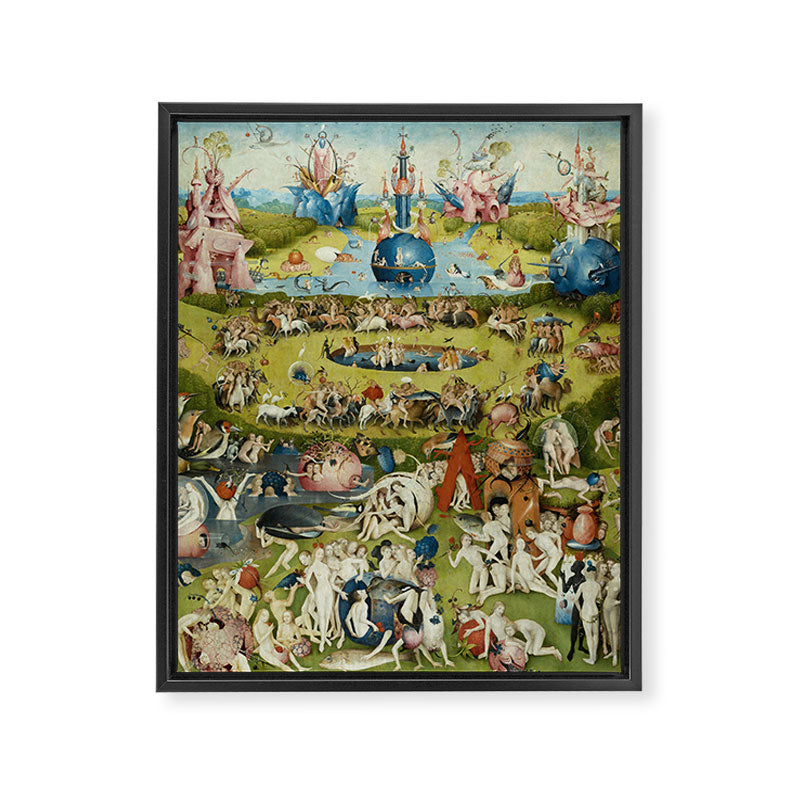 The Garden of Earthly Delights Framed Canvas Print Gallery Image 6