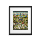 The Garden of Earthly Delights Framed Art Print Gallery Image 5