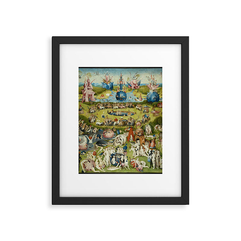 The Garden of Earthly Delights Framed Art Print Gallery Image 5