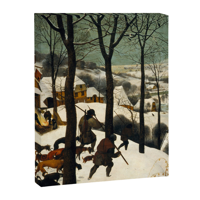The Hunters in the Snow, Pieter Bruegel the Elder Canvas Print Gallery Image 1