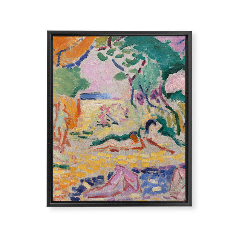 The Joy of Life (sketch) by Henri Matisse Framed Canvas Print Gallery Image 6