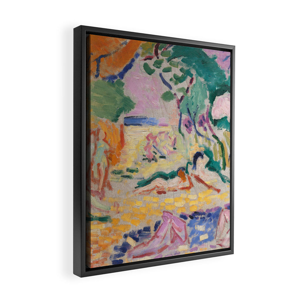 The Joy of Life (sketch) by Henri Matisse Framed Canvas Print Gallery Image 2