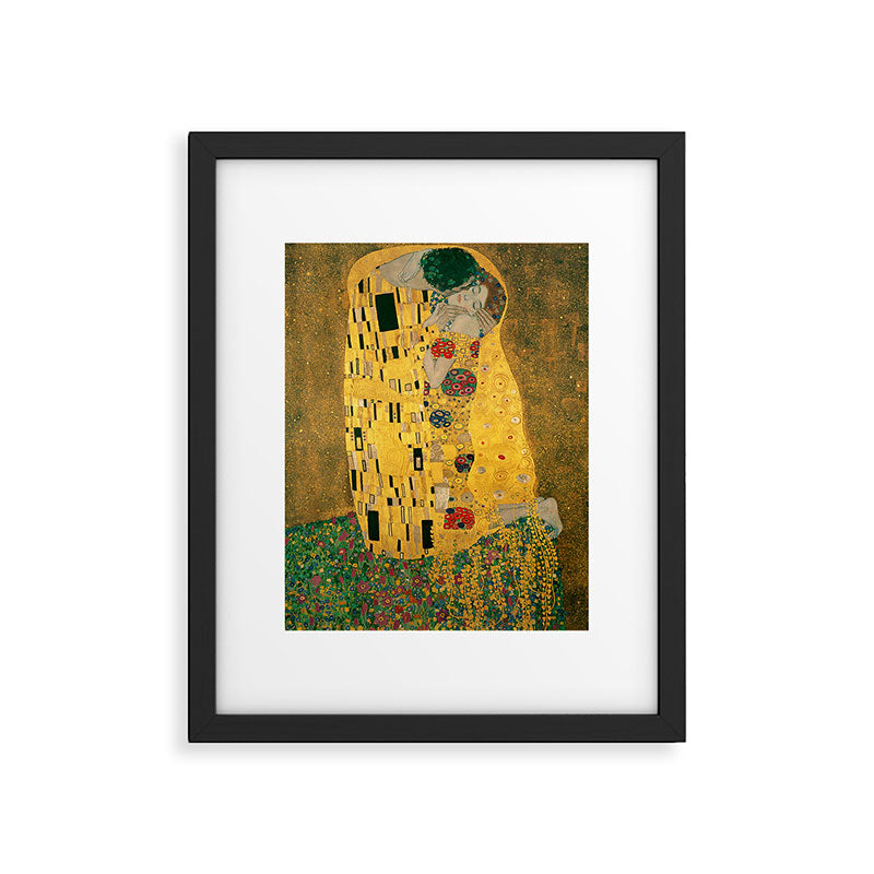 The Kiss Framed Art Print Gallery Image 6