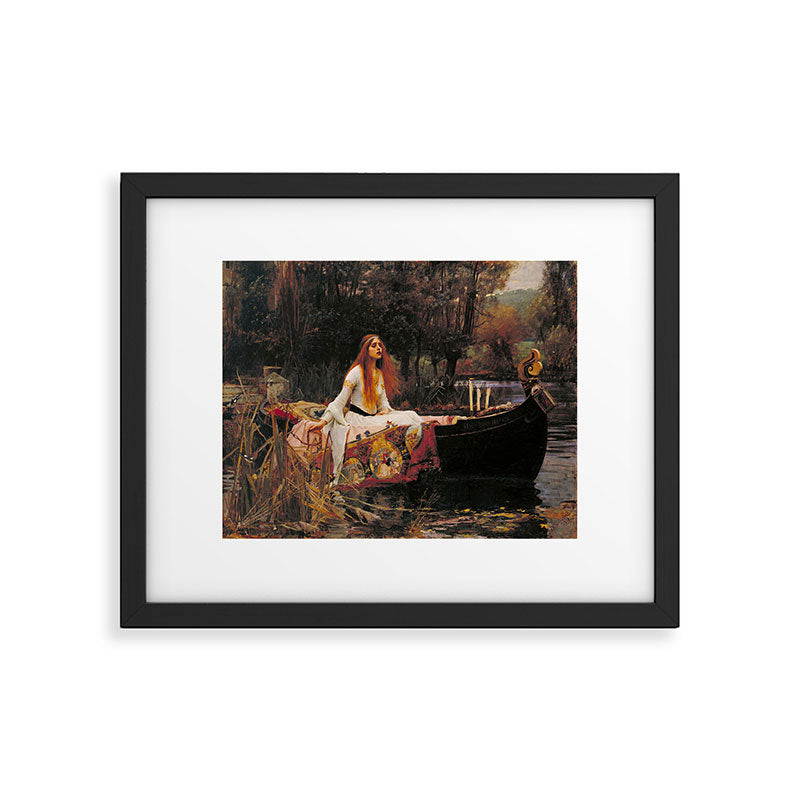 The Lady of Shalott Framed Art Print Gallery Image 5