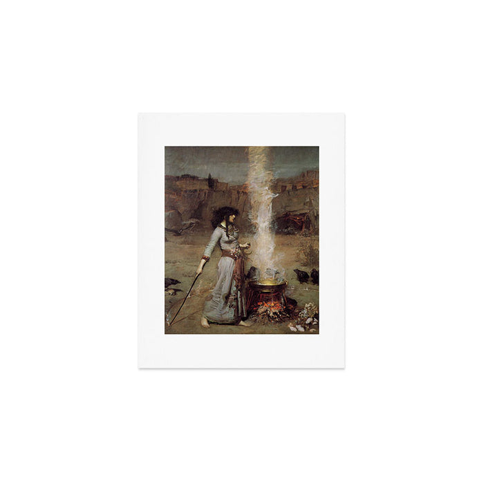 The Magic Circle, John William Waterhouse Art Print Gallery Image 1