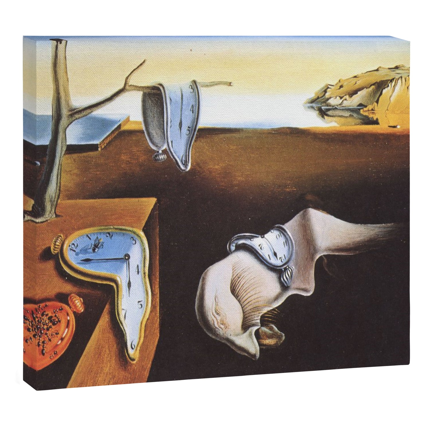 The Persistence of Memory by Salvador Dali Canvas Print Gallery Image 3