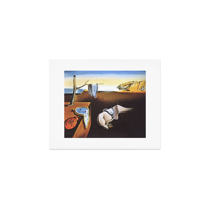 The Persistence of Memory by Salvador Dali Art Print Gallery Image 1