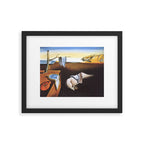 The Persistence of Memory by Salvador Dali Framed Art Print Gallery Image 5