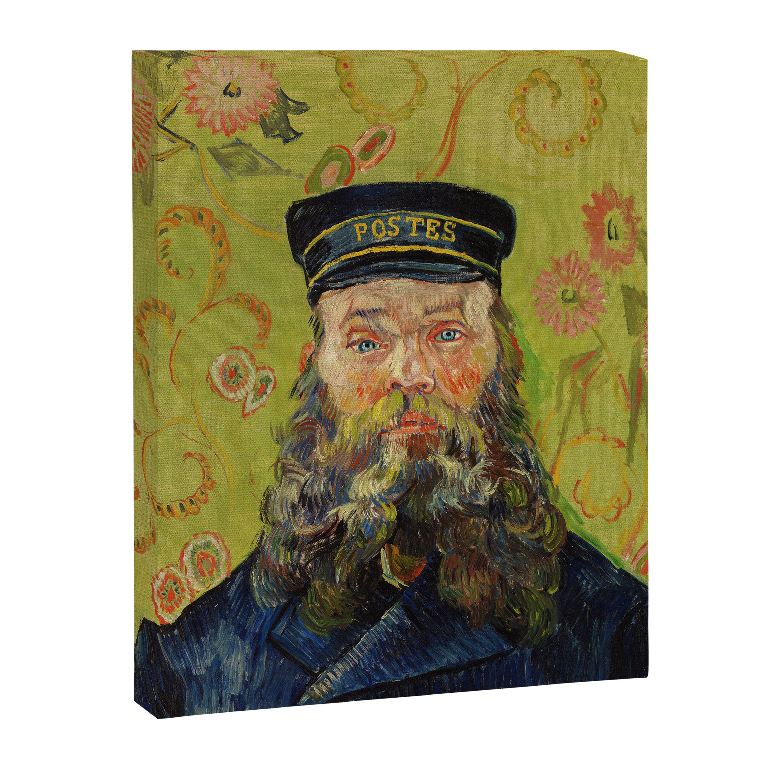 The Postman (Joseph Roulin) by Vincent Van Gogh Canvas Print Gallery Image 6