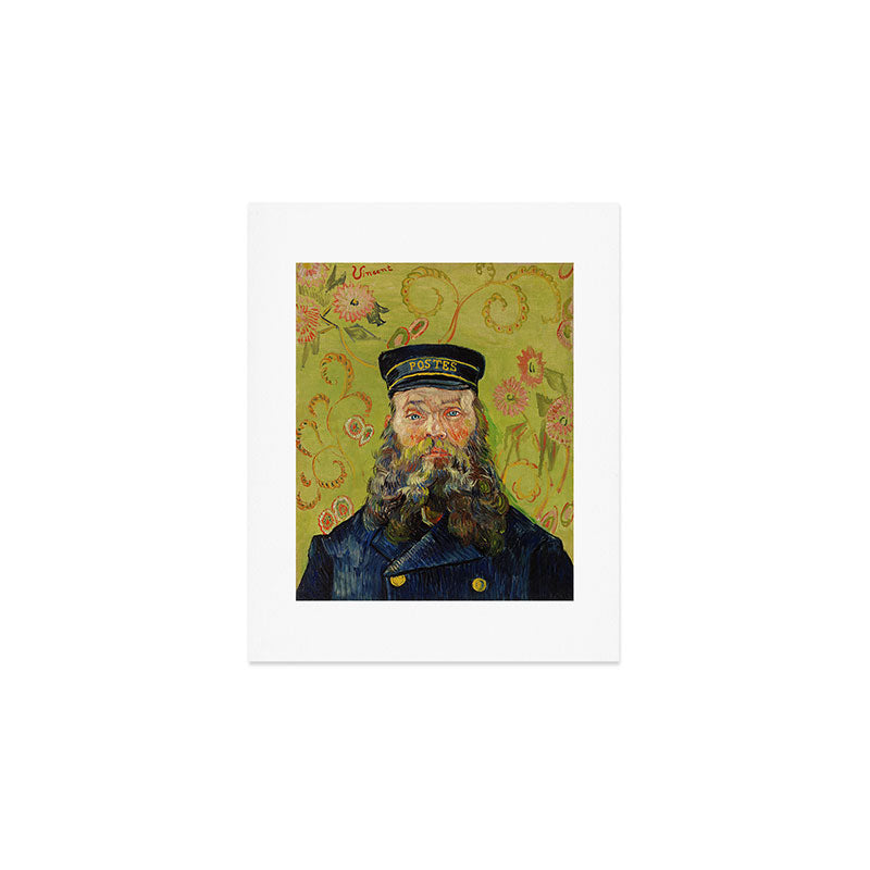 The Postman (Joseph Roulin) by Vincent Van Gogh Art Print Gallery Image 1