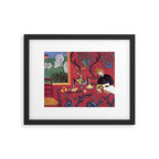 The Red Room (Harmony in Red) - Henri Matisse Framed Art Print Gallery Image 5