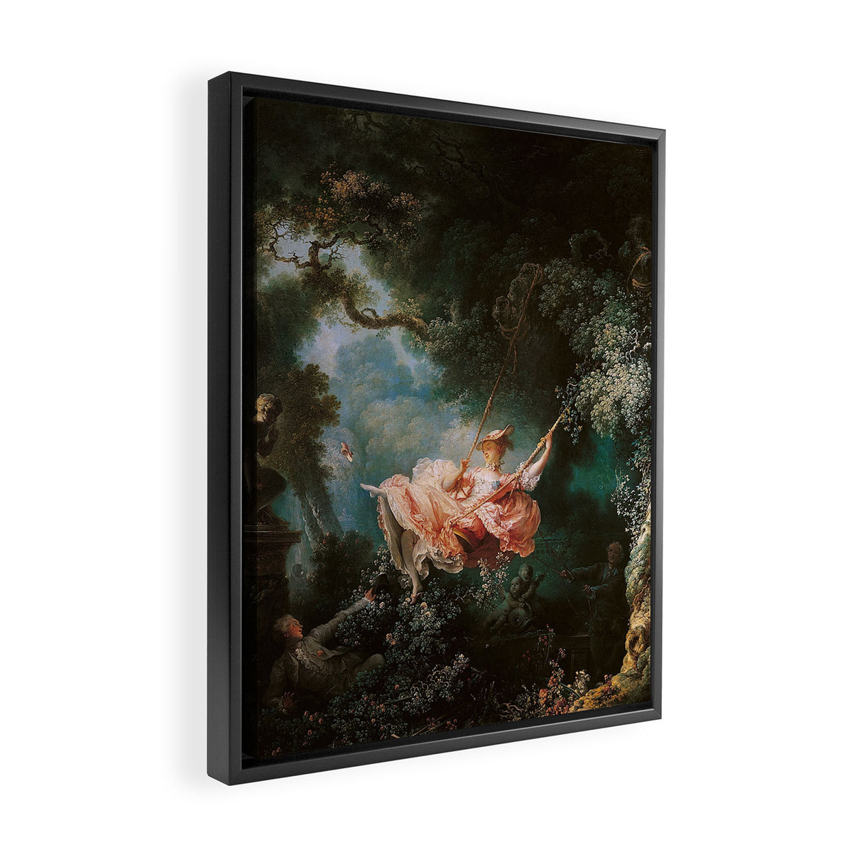 The Swing Framed Canvas Print Gallery Image 2