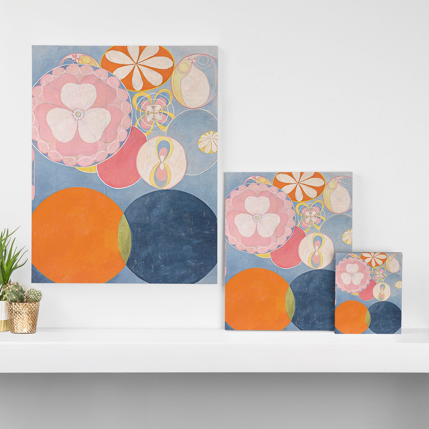 The Ten Biggest No. 2 Childhood By Hilma Af Klint Canvas Print Gallery Image 3