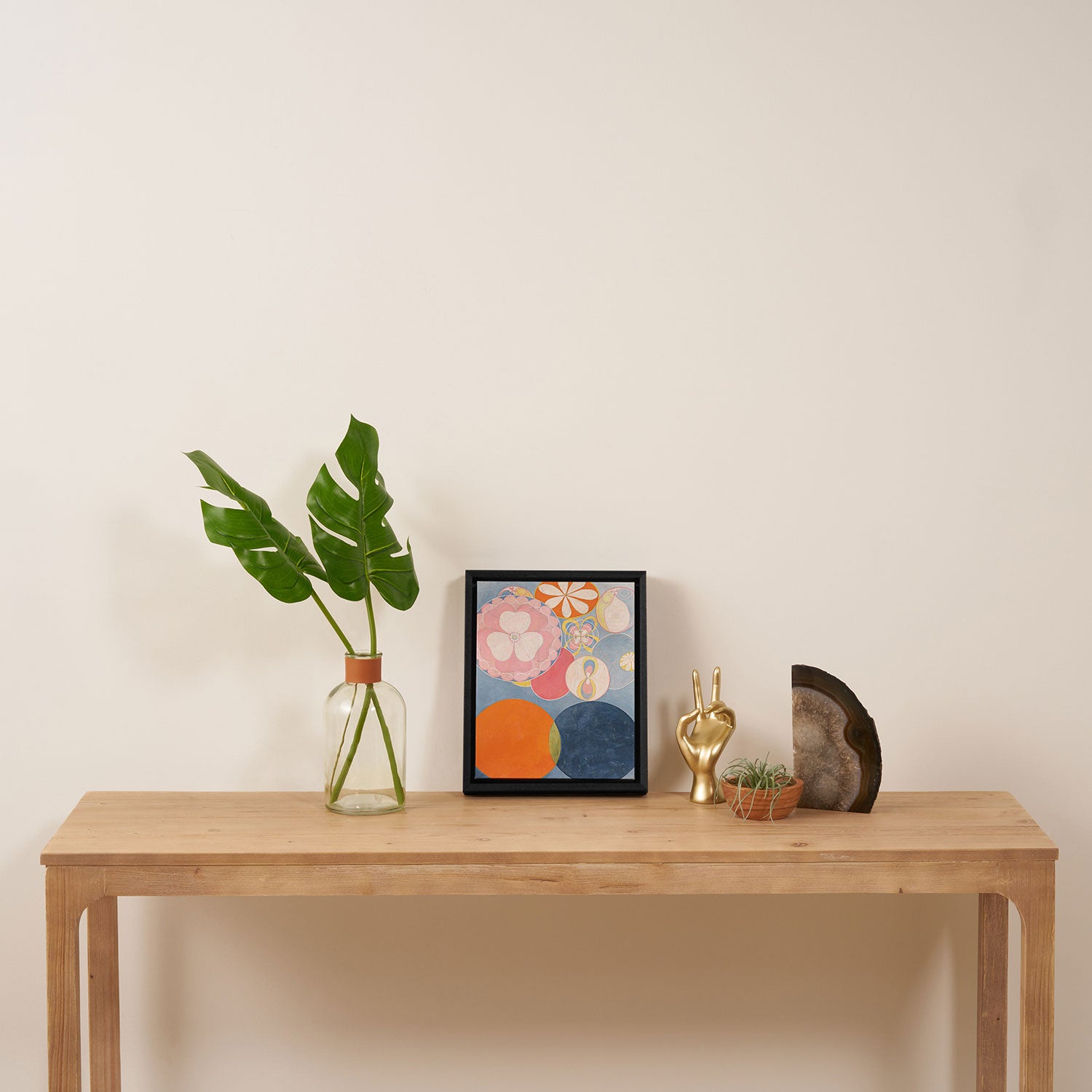 The Ten Biggest No. 2 Childhood By Hilma Af Klint Framed Canvas Print Gallery Image 4