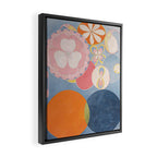 The Ten Biggest No. 2 Childhood By Hilma Af Klint Framed Canvas Print Gallery Image 2