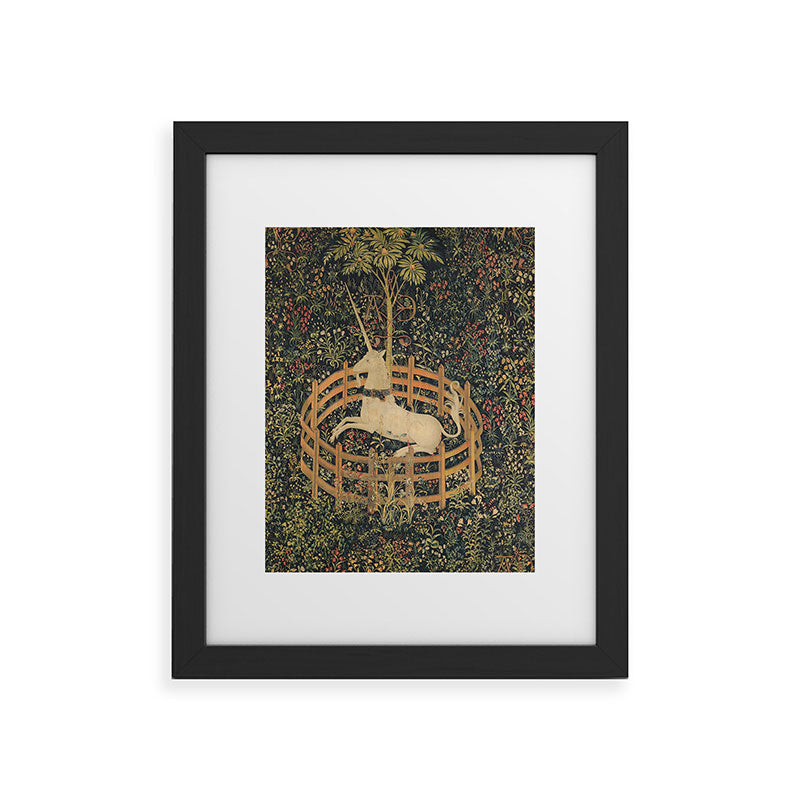 The Unicorn in Captivity Framed Art Print Gallery Image 4
