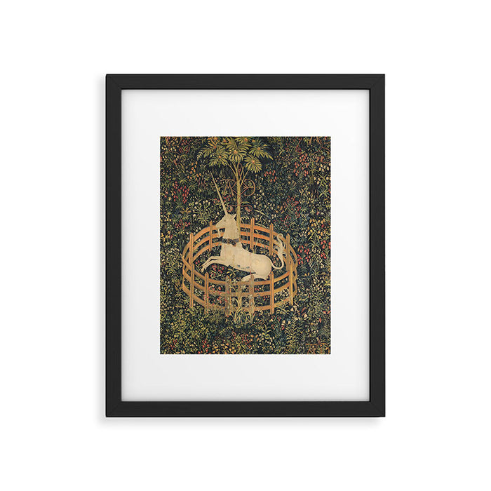 The Unicorn in Captivity Framed Art Print Gallery Image 1