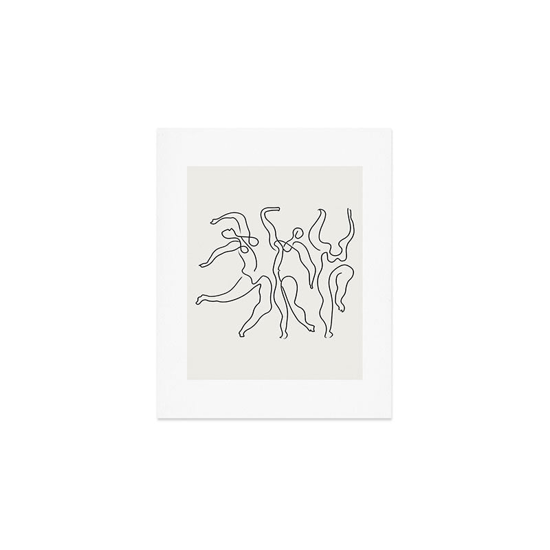 Three Dancers by Pablo Picasso Art Print Gallery Image 1