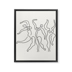 Three Dancers by Pablo Picasso Framed Canvas Print Gallery Image 6
