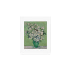 Vase with Pink Roses- Van Gogh Art Print Gallery Image 1