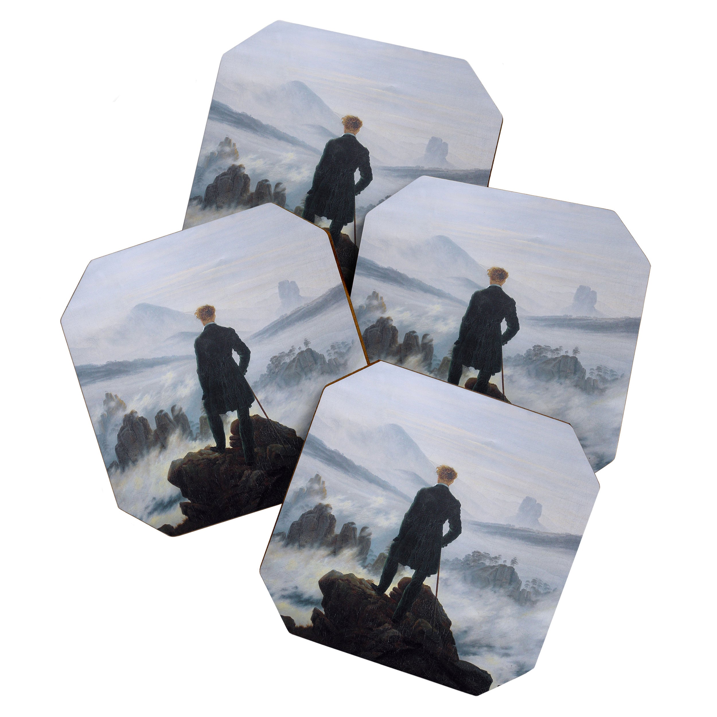 Wanderer above the Sea of Fog Coaster Gallery Image 1