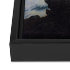 Wanderer above the Sea of Fog Framed Canvas Print Gallery Image 3