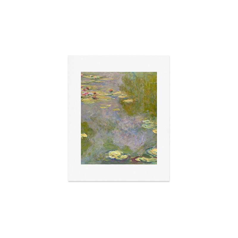 Water Lilies by Claude Monet Art Print Gallery Image 1