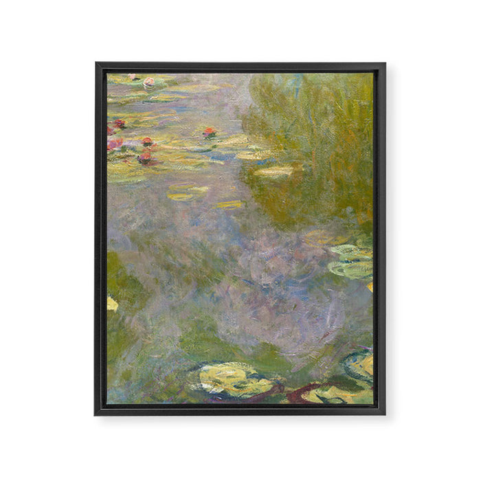 Water Lilies by Claude Monet Framed Canvas Print Gallery Image 1