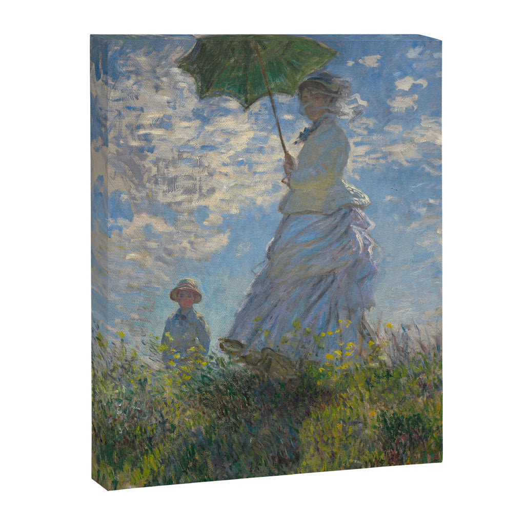 Woman with a Parasol, Monet Canvas Print Gallery Image 6