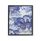 Blue Willow Godzilla Framed Canvas Print Gallery Image 8