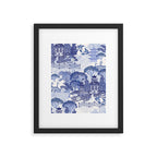 Blue Willow Godzilla Framed Art Print Gallery Image 6