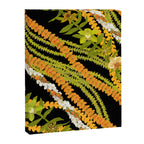 Diagonal Lei with more pakalana to add more green to the design Canvas Print Gallery Image 8