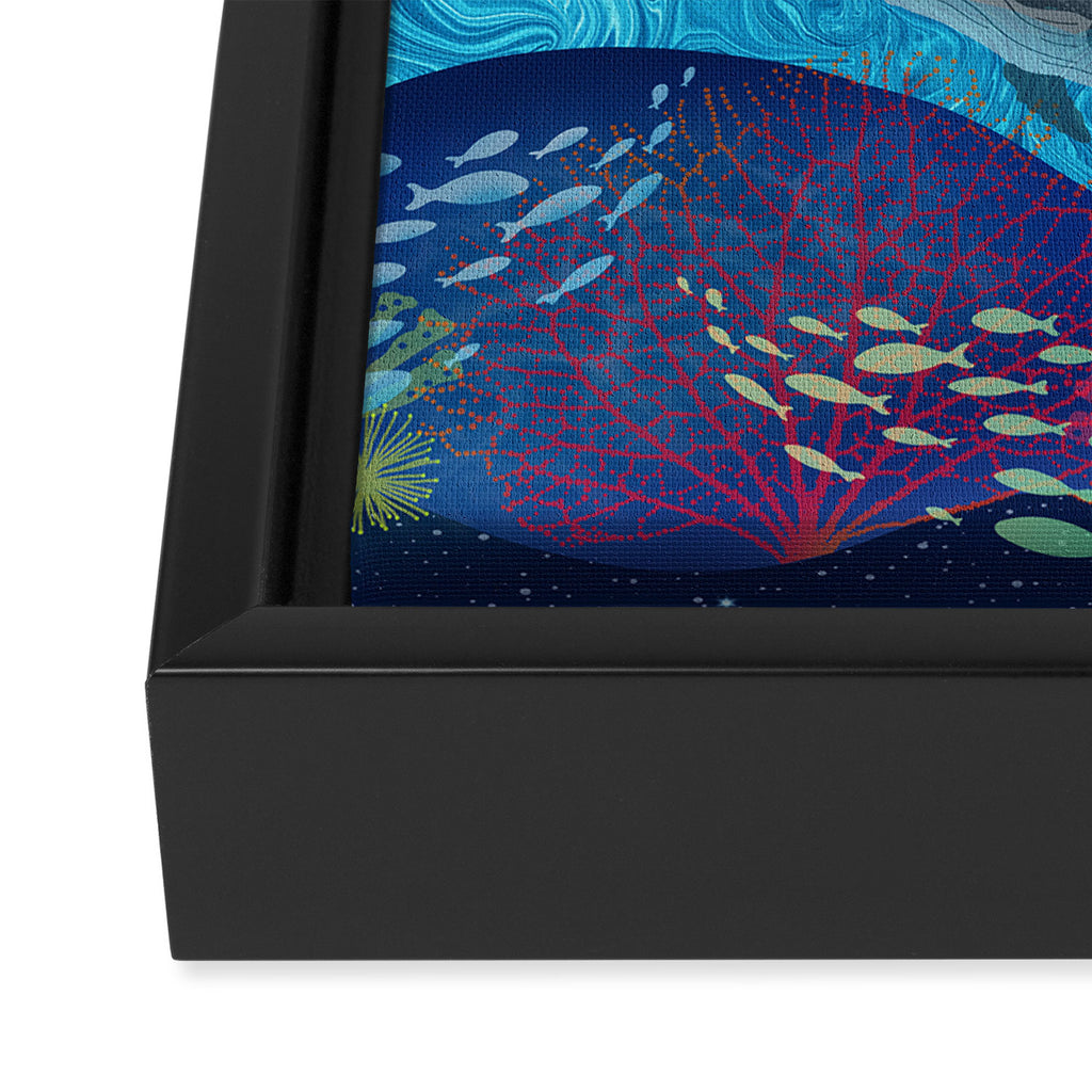 Mauna Kea Framed Canvas Print Gallery Image 3