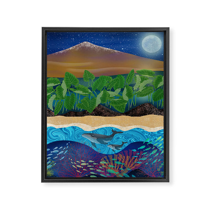 Mauna Kea Framed Canvas Print Gallery Image 1