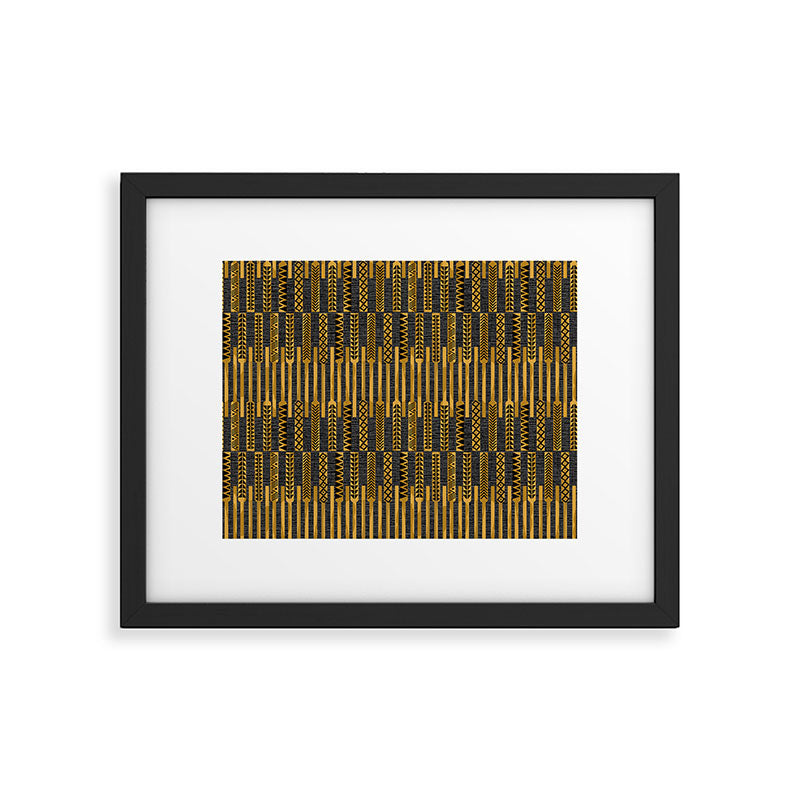 Ohe Kapala (Tapa Making Tool) Framed Art Print Gallery Image 5