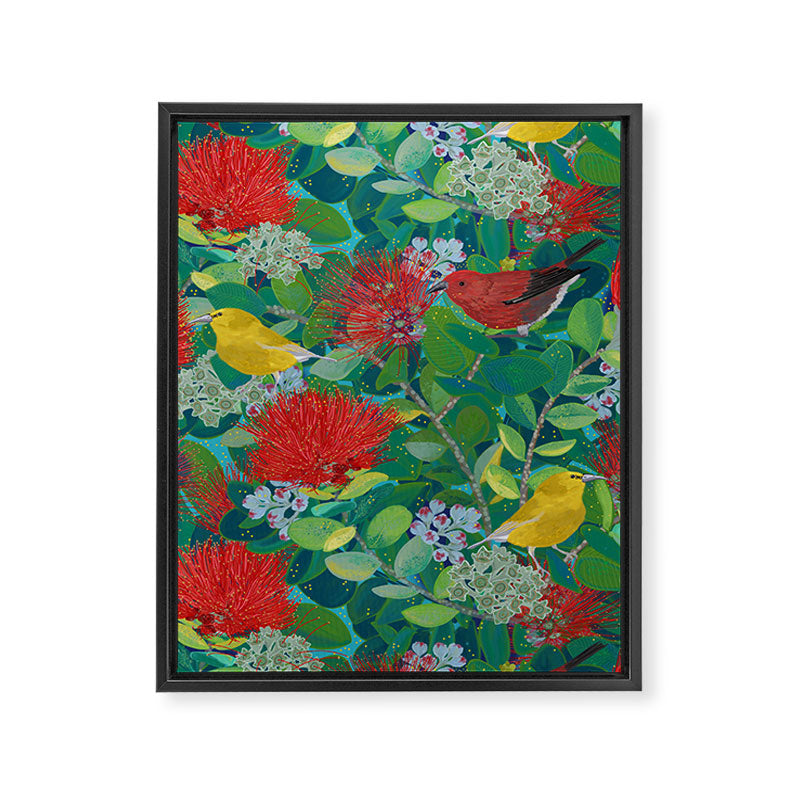 Ohia Lehua Life Framed Canvas Print Gallery Image 6