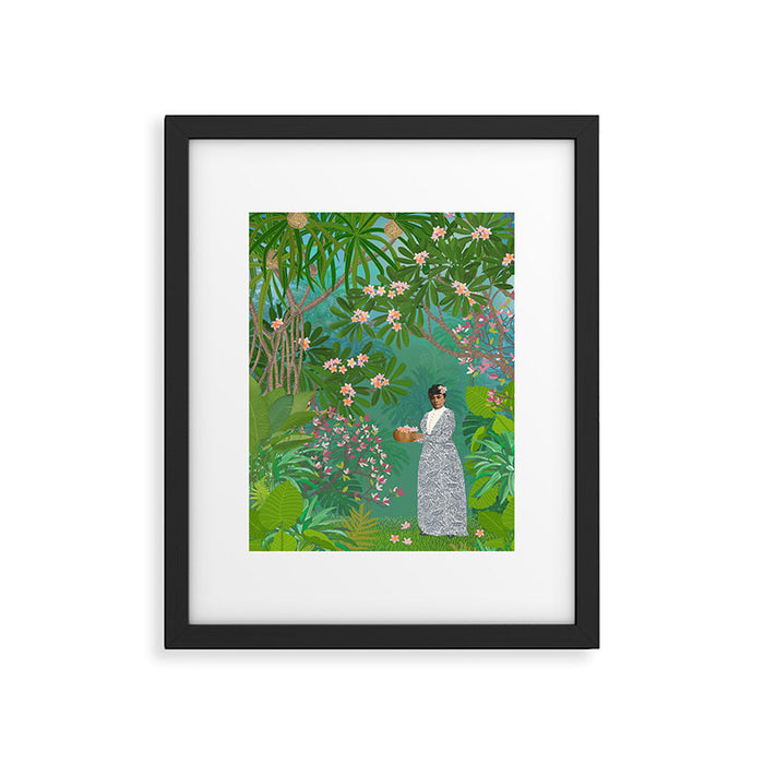 Queen LiliÊ»uokalani Peaceful Moments Framed Art Print Gallery Image 1