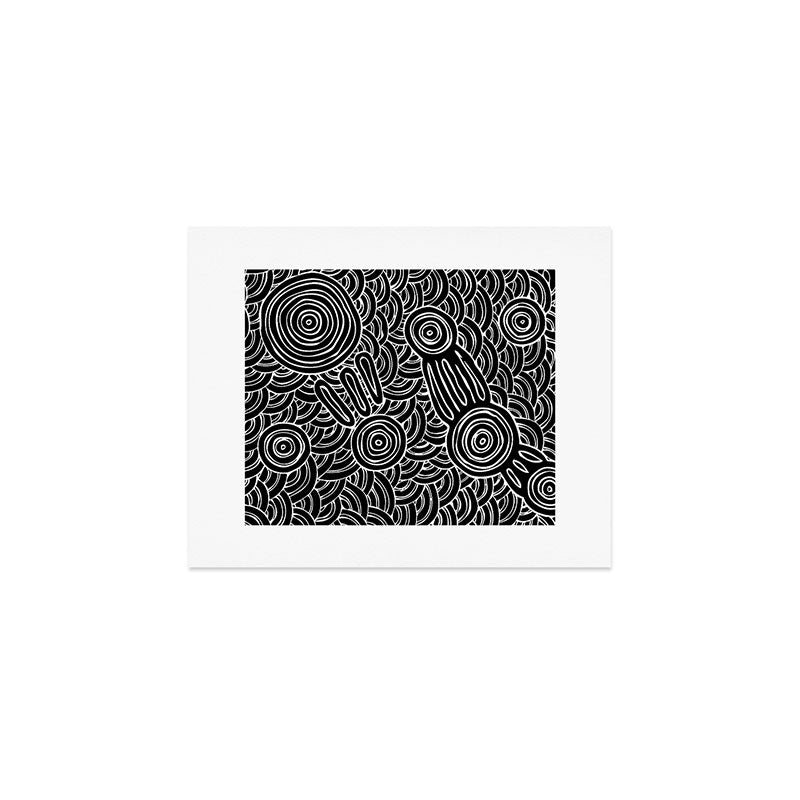 Aboriginal Art Authentic - Meeting Places Art Print Gallery Image 1