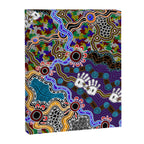 Authentic Aboriginal Art - Discovering Your Dreams Canvas Print Gallery Image 6