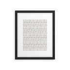 ADOBO RAIN Framed Art Print Gallery Image 4