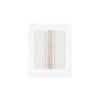 AEGEAN BOLD TICKING STRIPE JUTE Art Print Gallery Image 1