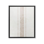 AEGEAN BOLD TICKING STRIPE JUTE Framed Canvas Print Gallery Image 8