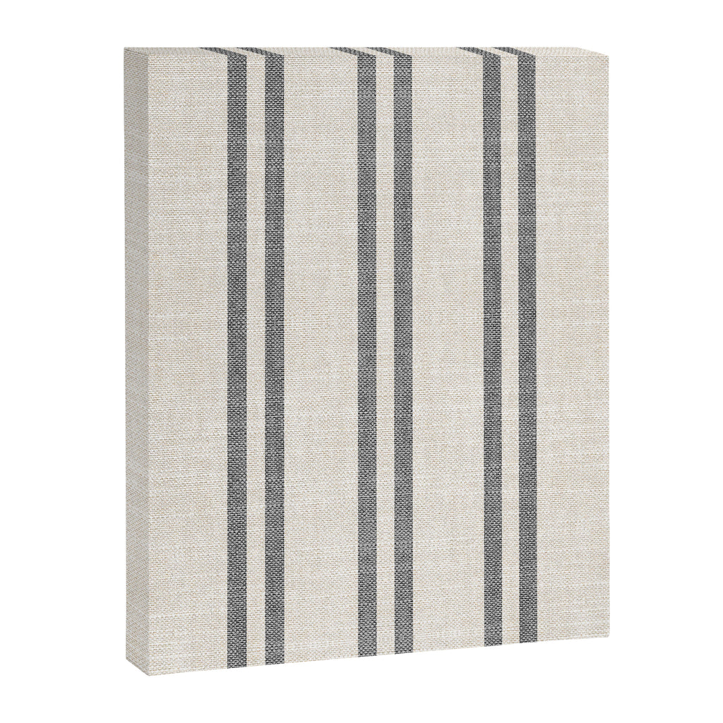 AEGEAN GREY STRIPE Canvas Print Gallery Image 8