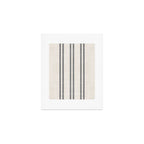 AEGEAN GREY STRIPE Art Print Gallery Image 1