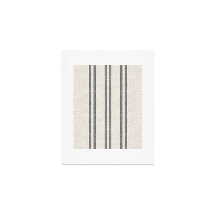 AEGEAN GREY STRIPE Art Print Gallery Image 1