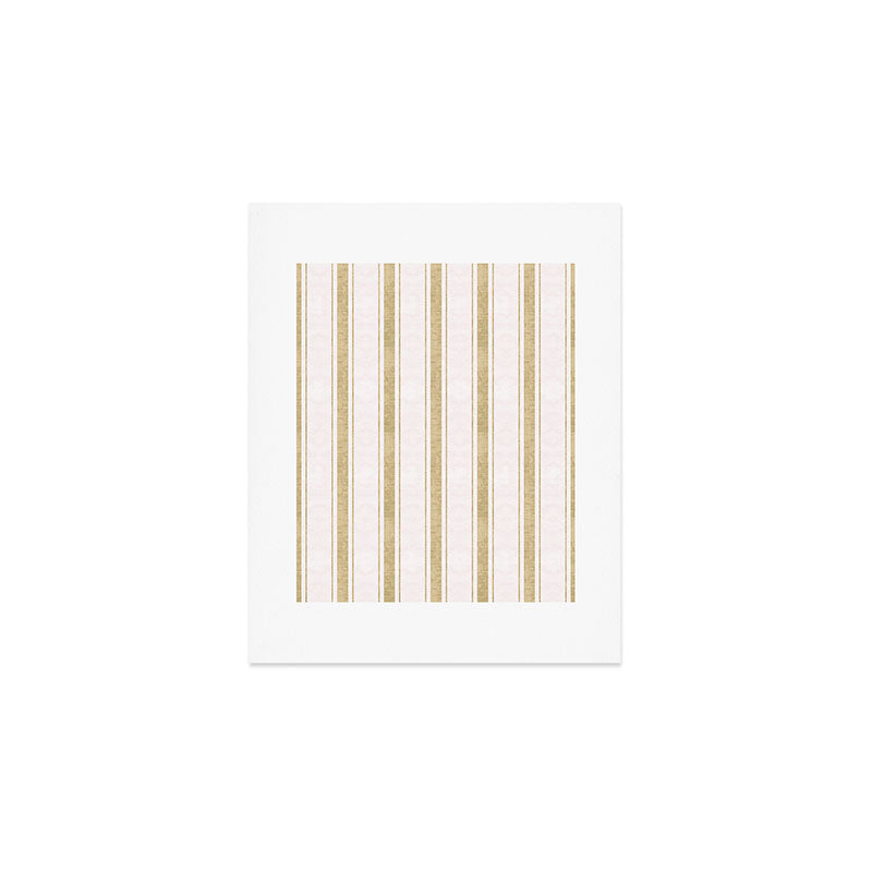 AEGEAN JUTE STRIPE Art Print Gallery Image 1