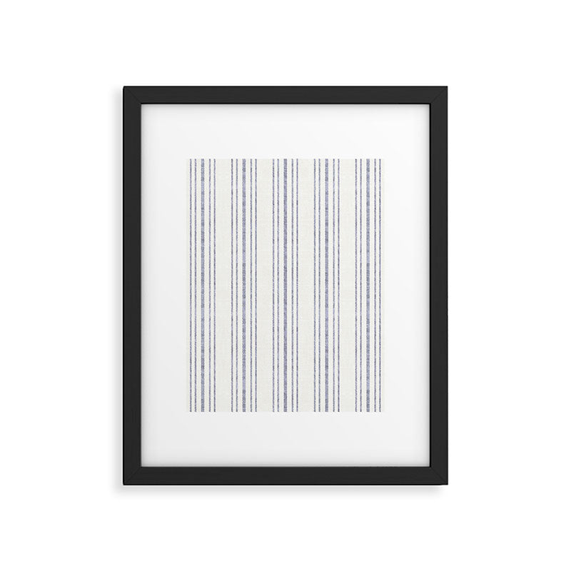 AEGEAN MULTI STRIPE Framed Art Print Gallery Image 6