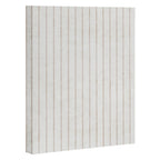  AEGEAN SIMPLE TICKING STRIPE JUTE Canvas Print Gallery Image 3